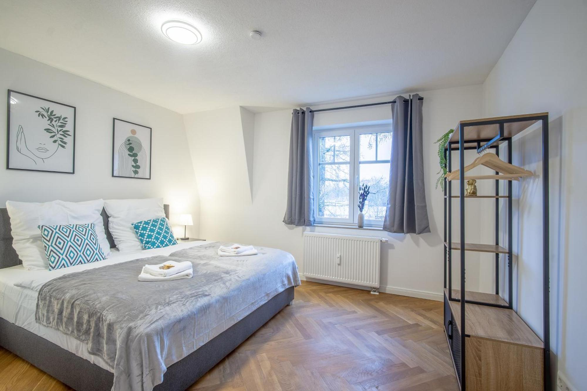 Coview - Design Apartment - 2 Schlafzimmer - Kueche - Highspeed Wlan Drezda Kültér fotó