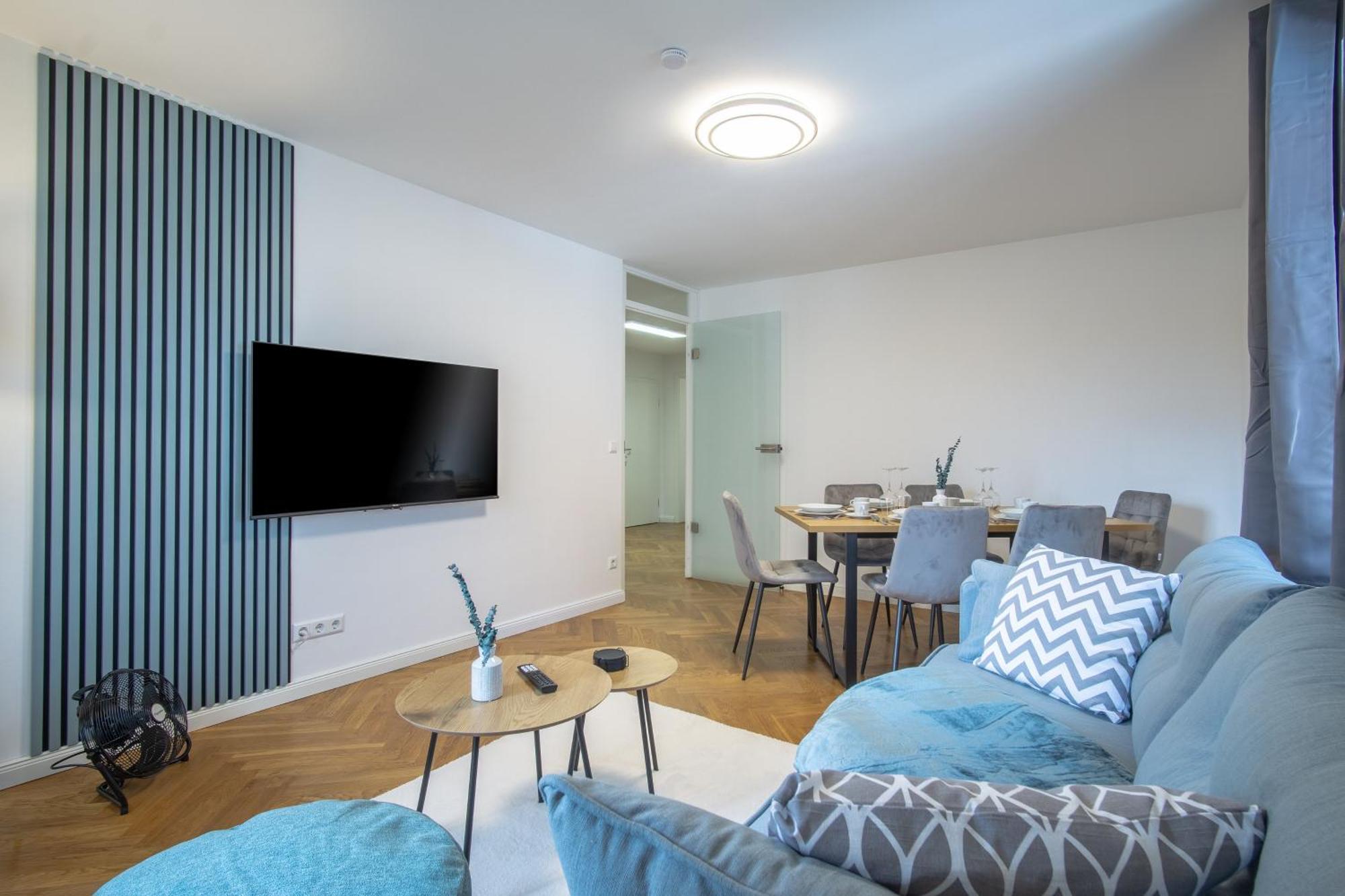 Coview - Design Apartment - 2 Schlafzimmer - Kueche - Highspeed Wlan Drezda Kültér fotó